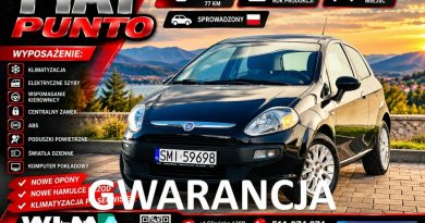 Fiat Punto (2009) – Benzyna Fiat Punto (2009) – Benzyna